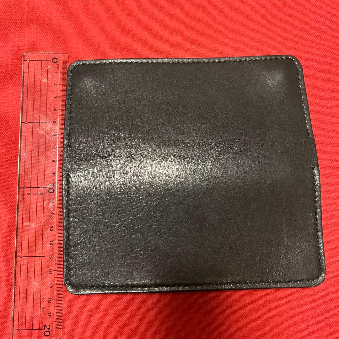 トラッカーウォレット ブラック オイルサドルレザー 本革 ハンドメイド 長財布