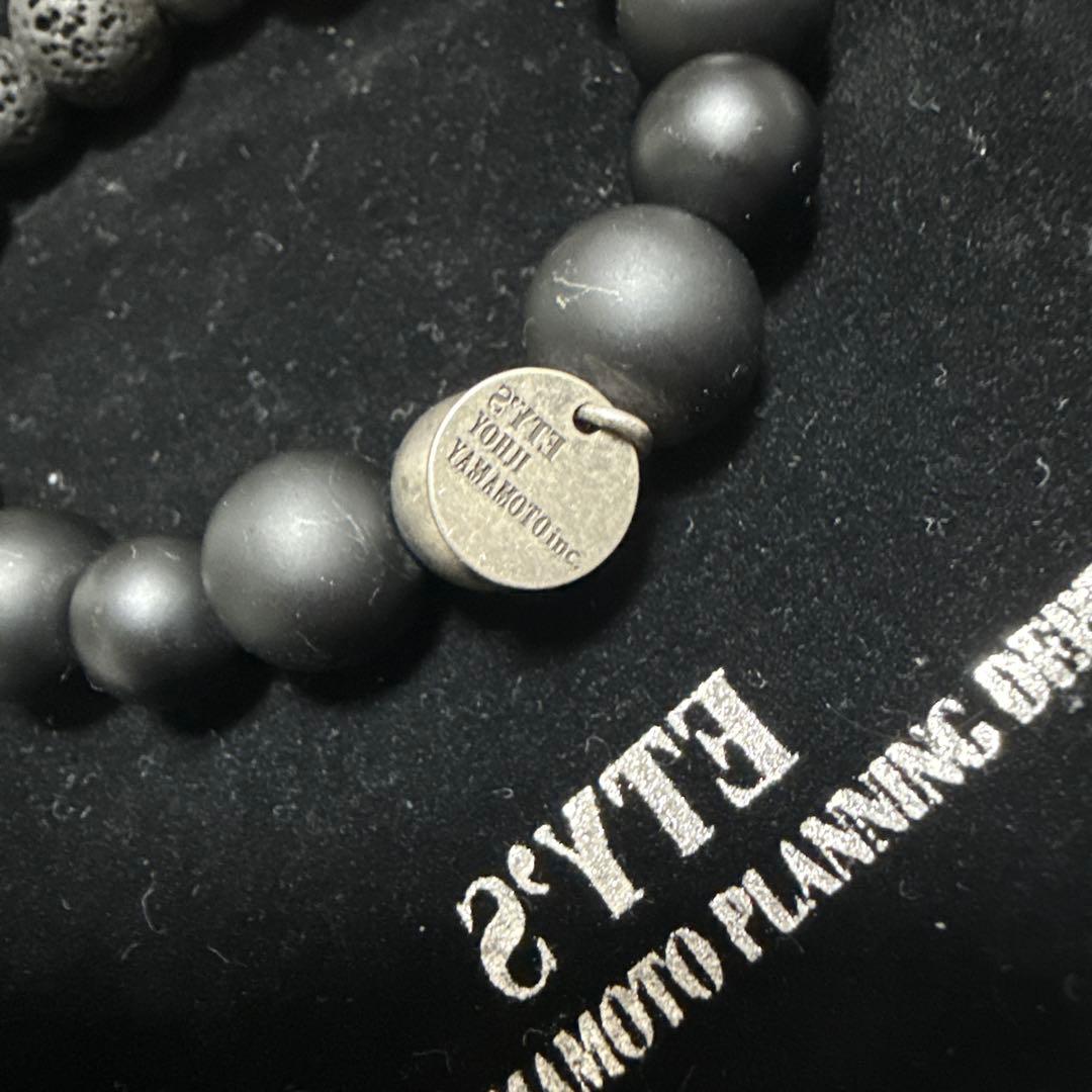 値下げ不可　ヨウジヤマモト　youji yamamoto ブレスレット　珠数