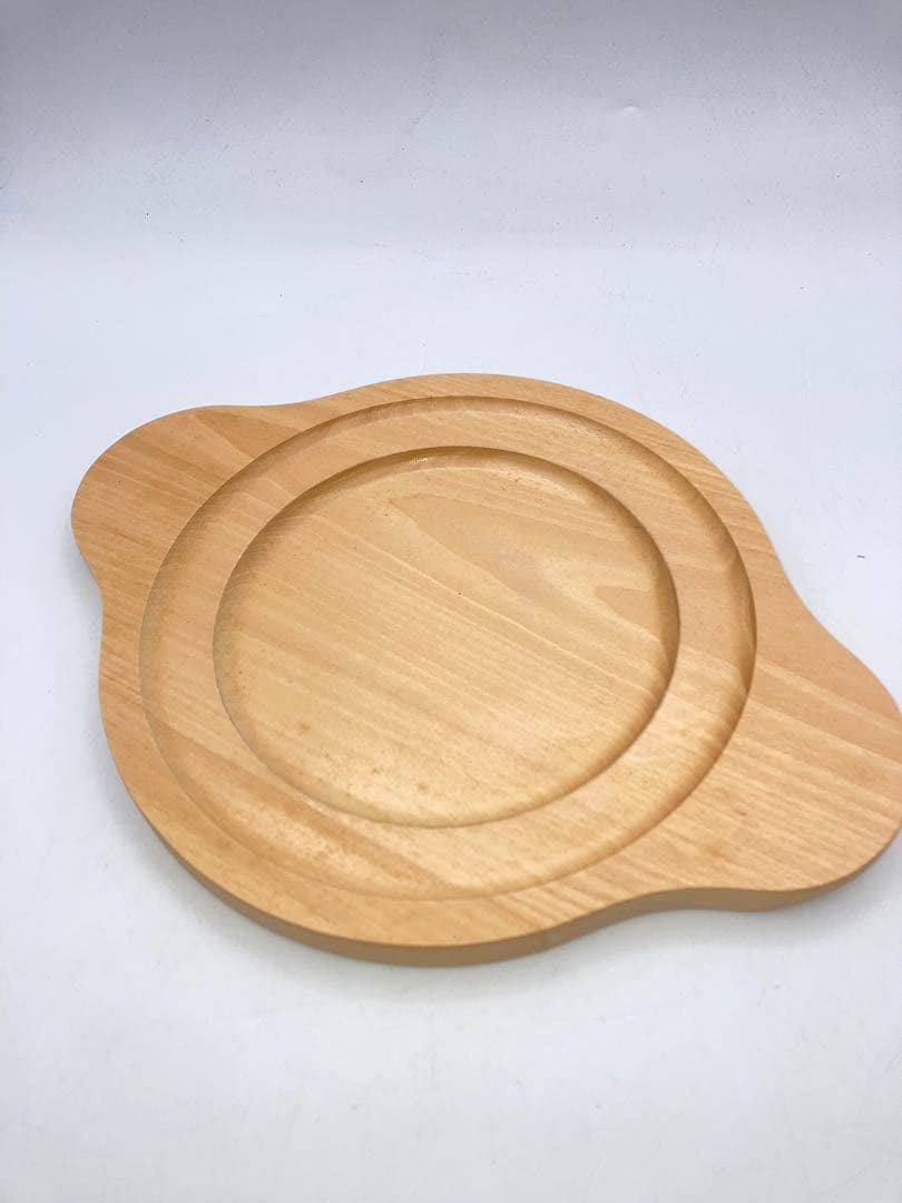 新品　盛栄堂　南部鉄器　ニューラウンド万能鍋（大）　未使用　木皿付