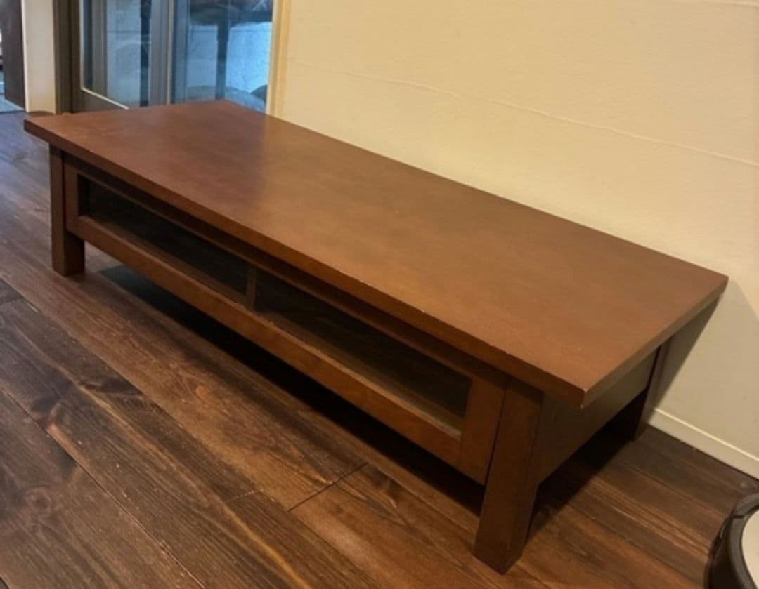 《送料込》無印良品 MUJI 木製家具 テレビ台 ボード ローテーブル 収納