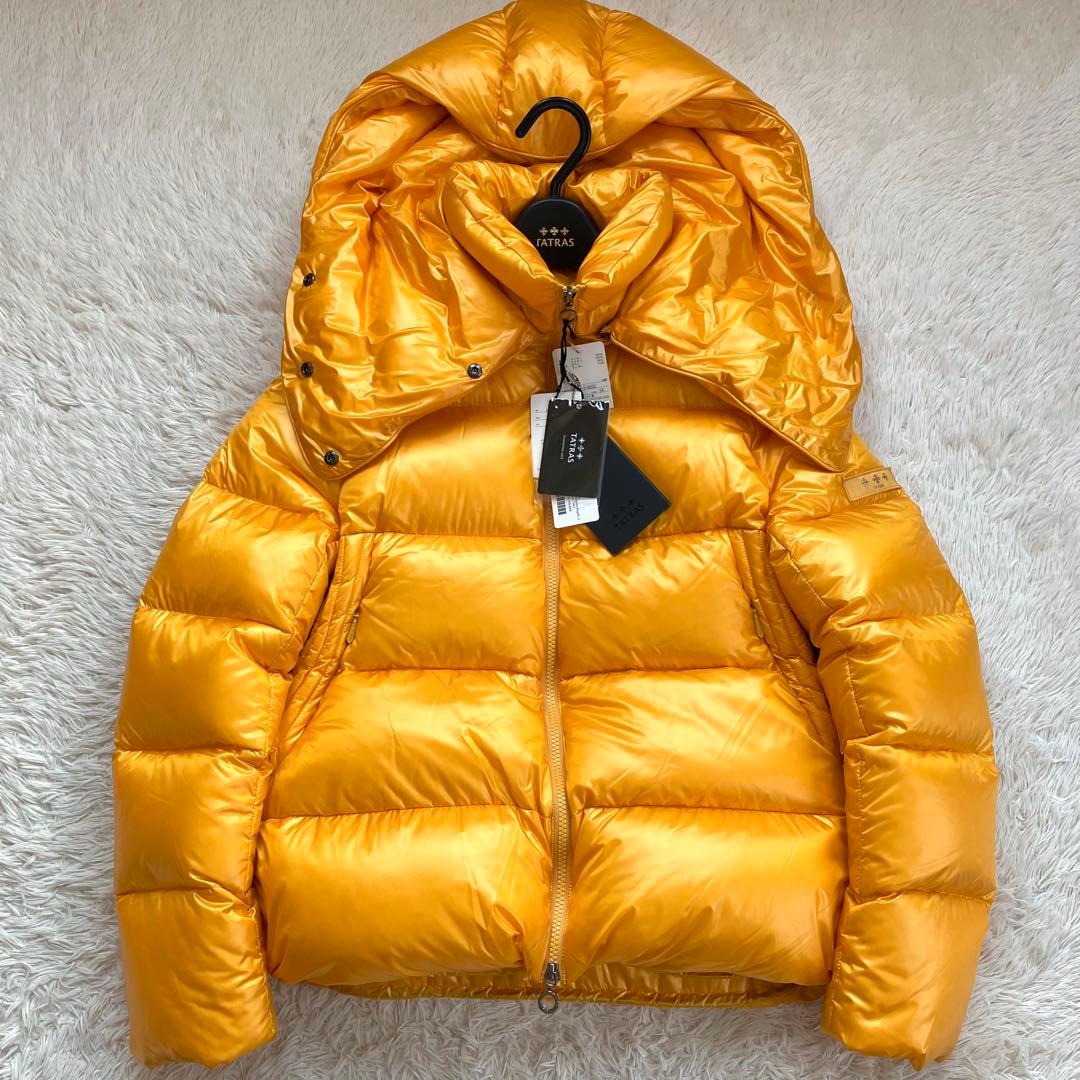 ✨新品•付属品付✨タトラスTATRAS ダウンジャケット ポーランド製 イエロー