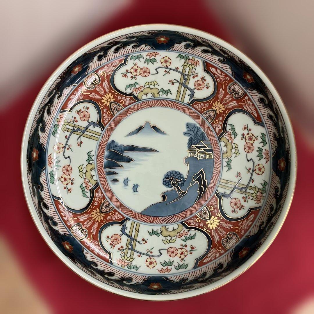 有田焼古赤絵紋様9号も盛り鉢