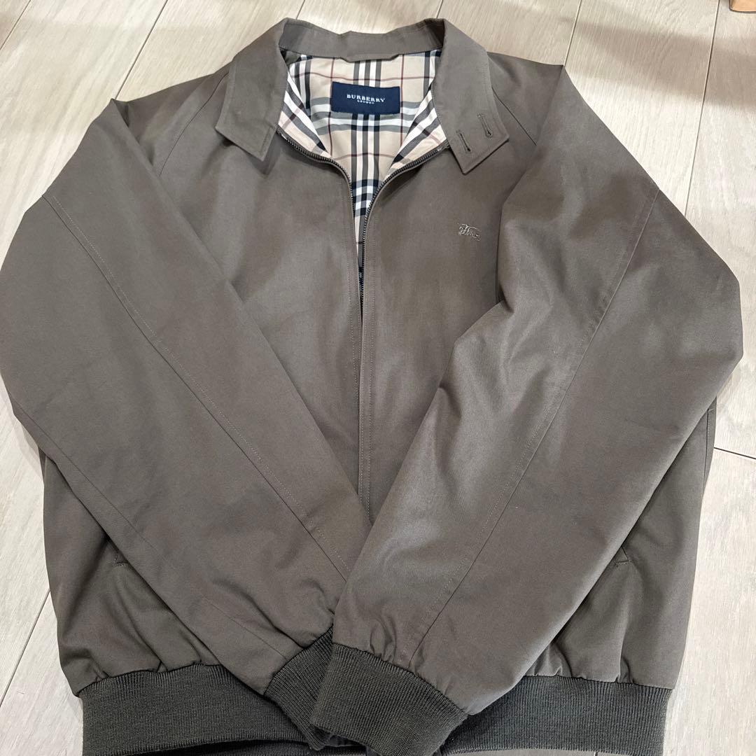 BURBERRY ブラウン ジップアップジャケット