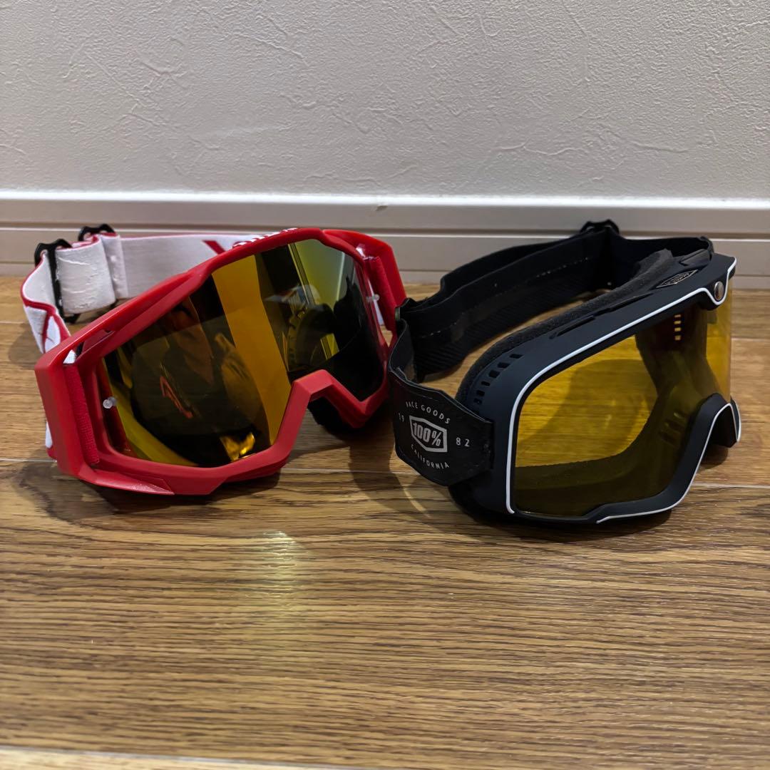 2回着用 SIMSON M50 Mサイズ 57-58cm ゴーグル100%