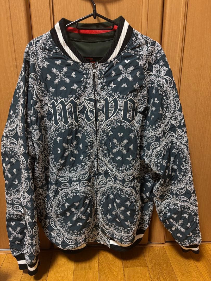 t*n様 MAYO ペイズリー柄 ジャンパー XL