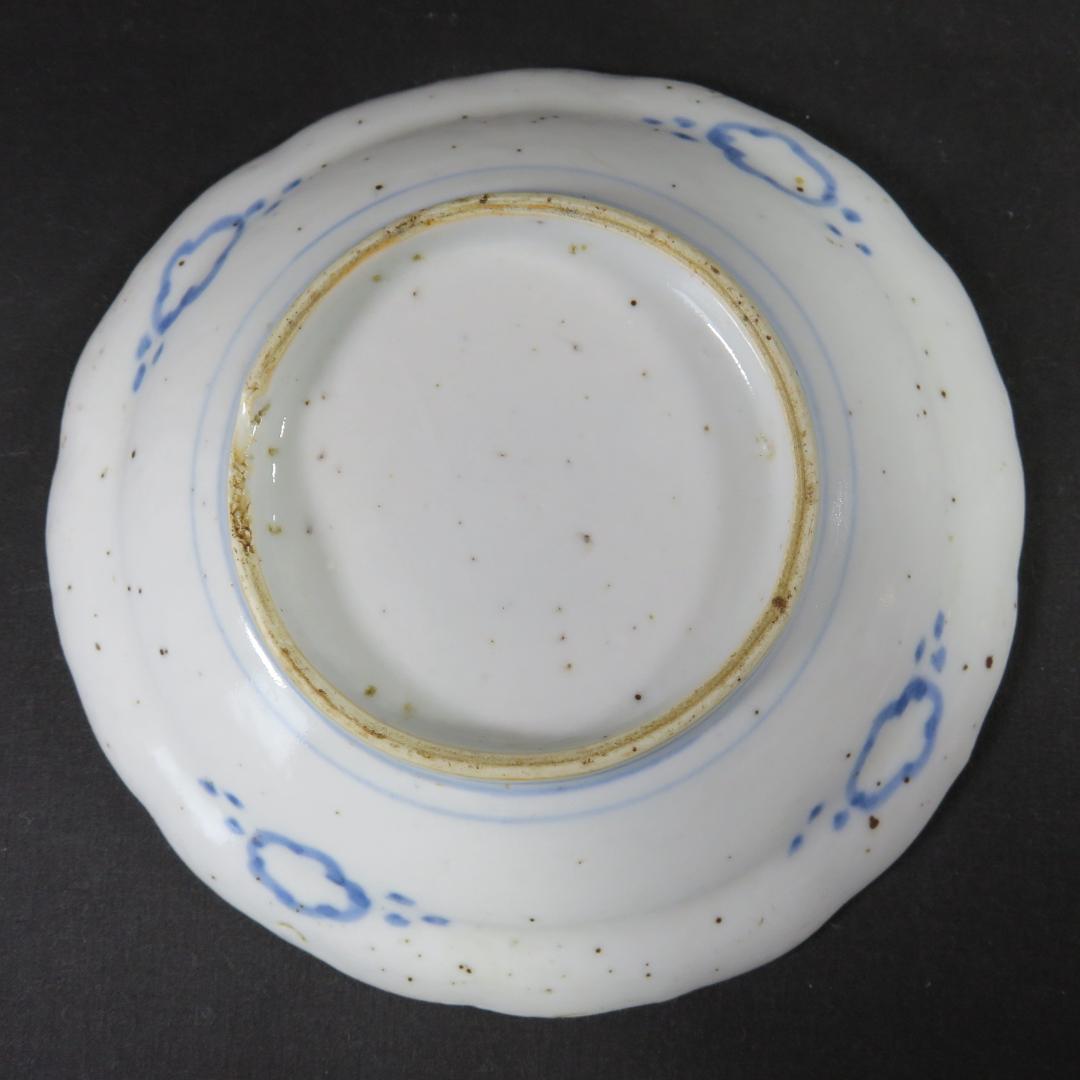 色絵皿 古伊万里 江戸 色絵付 鳳凰 雲 草文様 3枚 まとめ