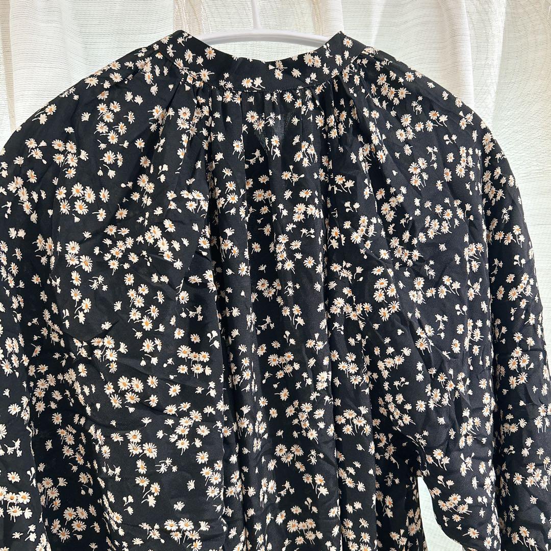 美品✨CELINE 花柄 長袖　ワンピース　春　夏　秋　デート　リゾート