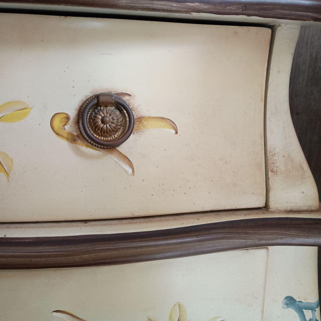 アンティーク　ヨーロッパ家具　ロココ調　チェスト　ヴィンテージ家具