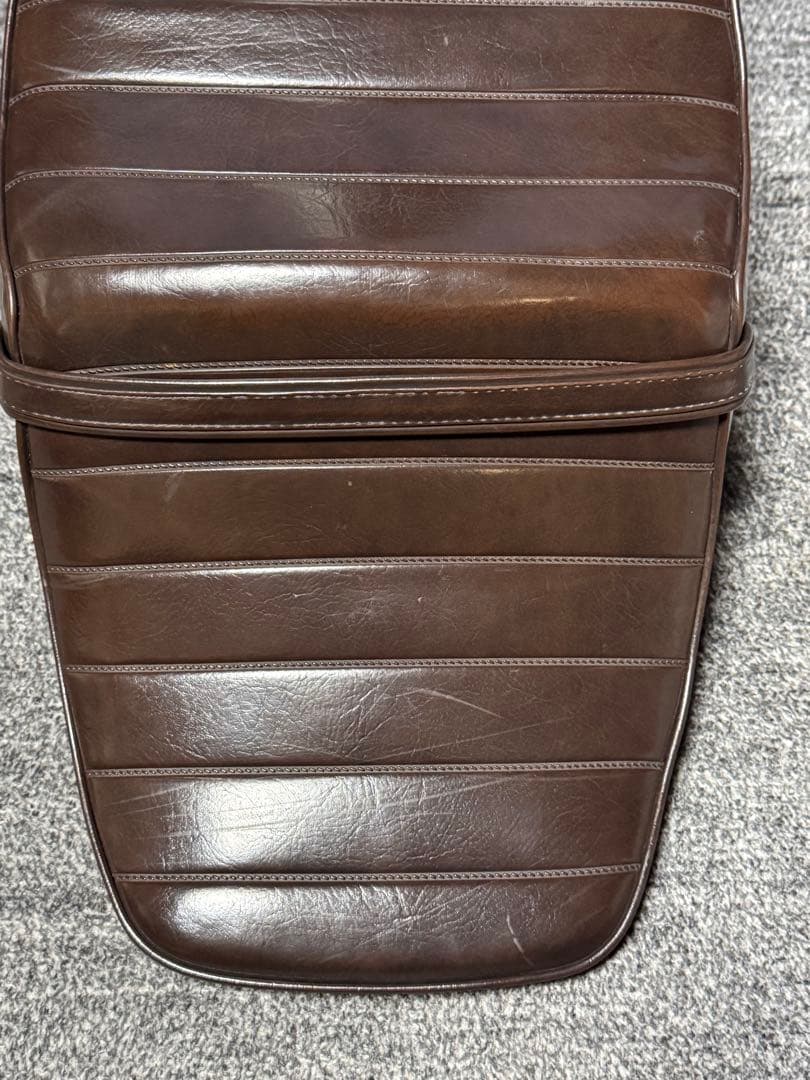 カワサキ ZRX400 純正ベース タックロールシート ローシート アンコ抜き