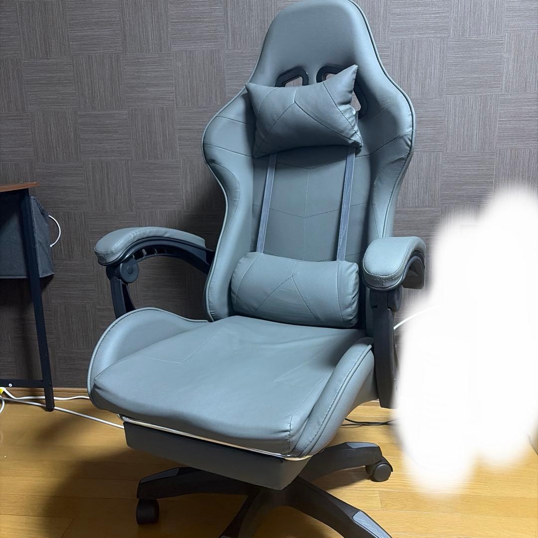 L字型パソコンデスクとゲーミングチェアの2点セット（お引き取り希望）