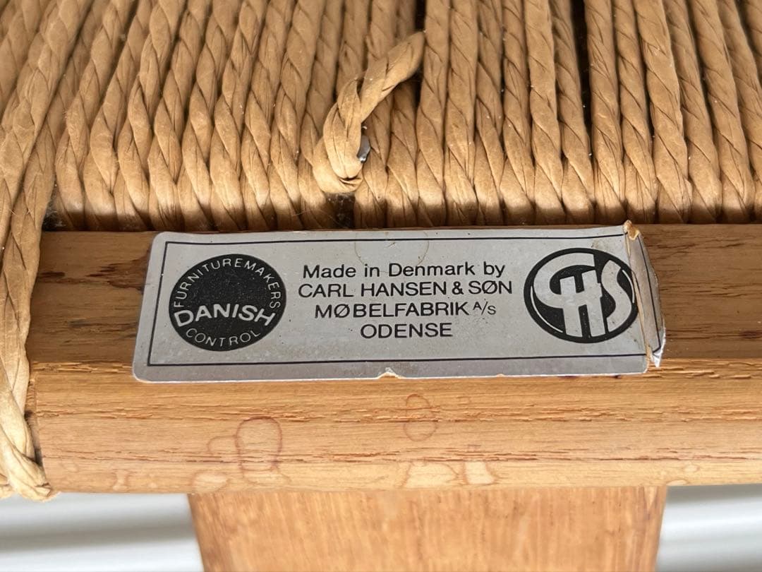 正規品 70年代 ODENSE カール・ハンセン＆サン Yチェア CH24オーク