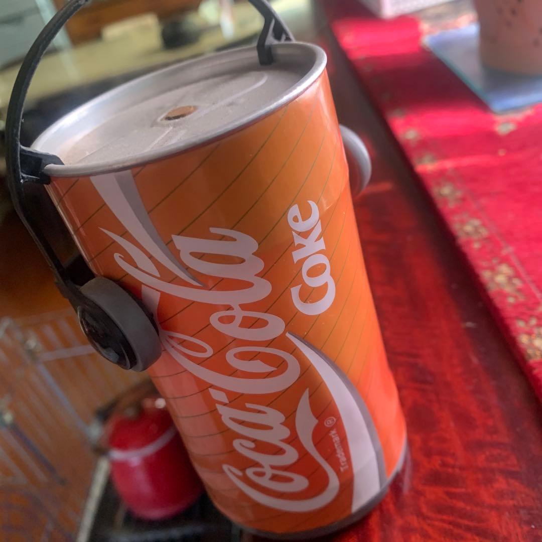 80s 当時物 ダンシング コカコーラ缶 COCA COLA おもちゃ