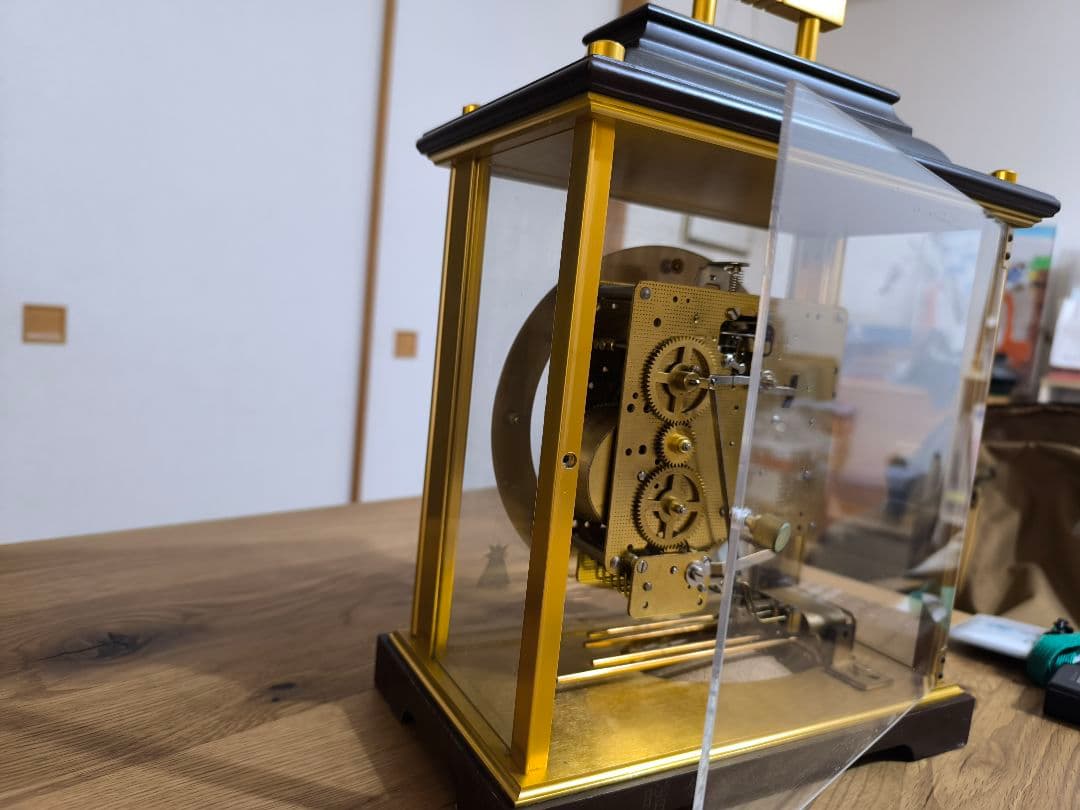 【希少/極美品】ドイツ製 ユンハンスウエストミンスター置き時計Junghans