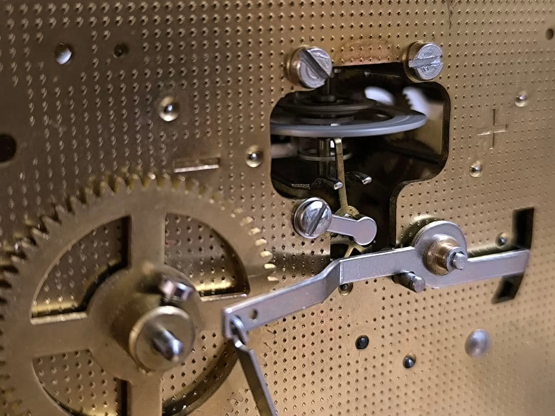 【希少/極美品】ドイツ製 ユンハンスウエストミンスター置き時計Junghans