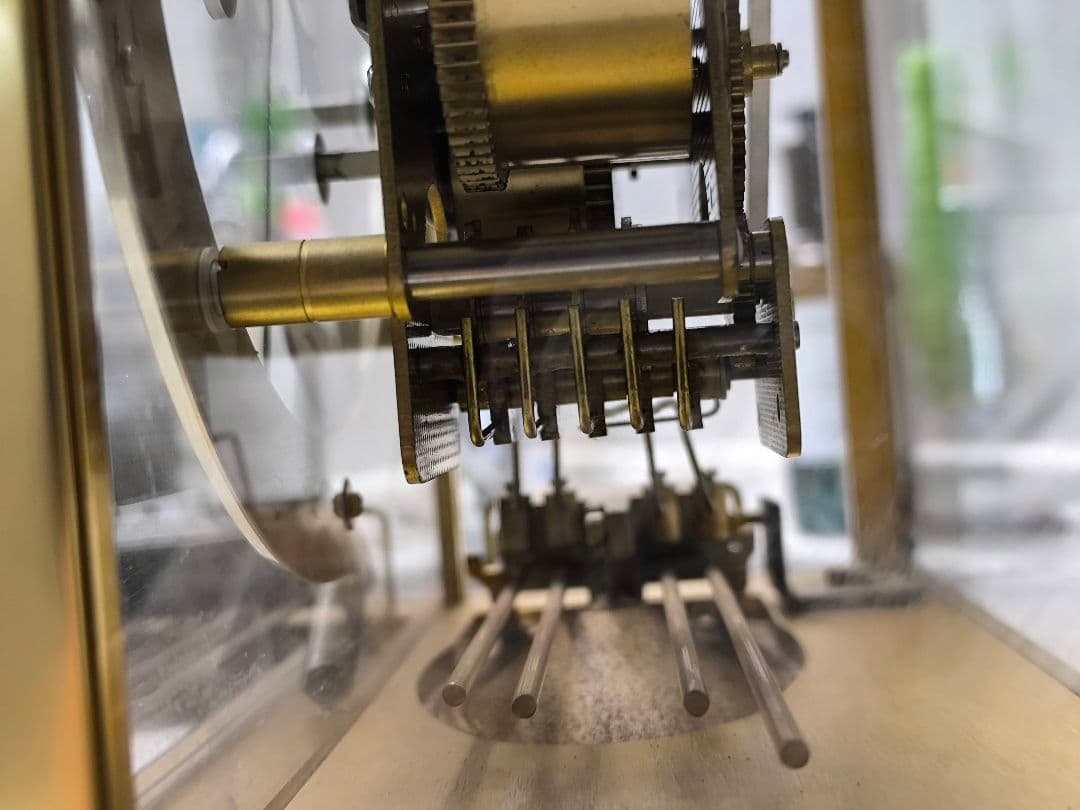 【希少/極美品】ドイツ製 ユンハンスウエストミンスター置き時計Junghans