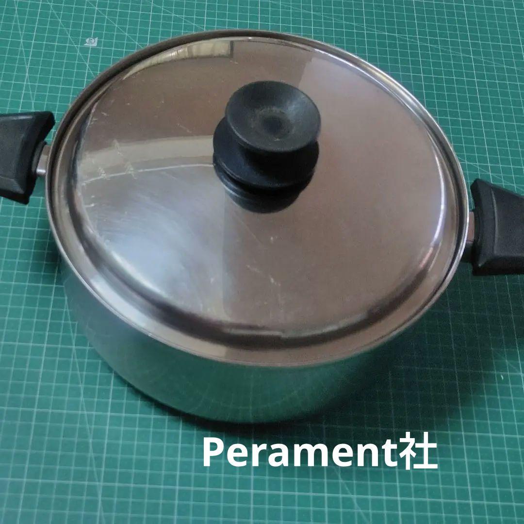 【ロイヤルクィーン パーラメント】ステンレス両手鍋 内径28㌢