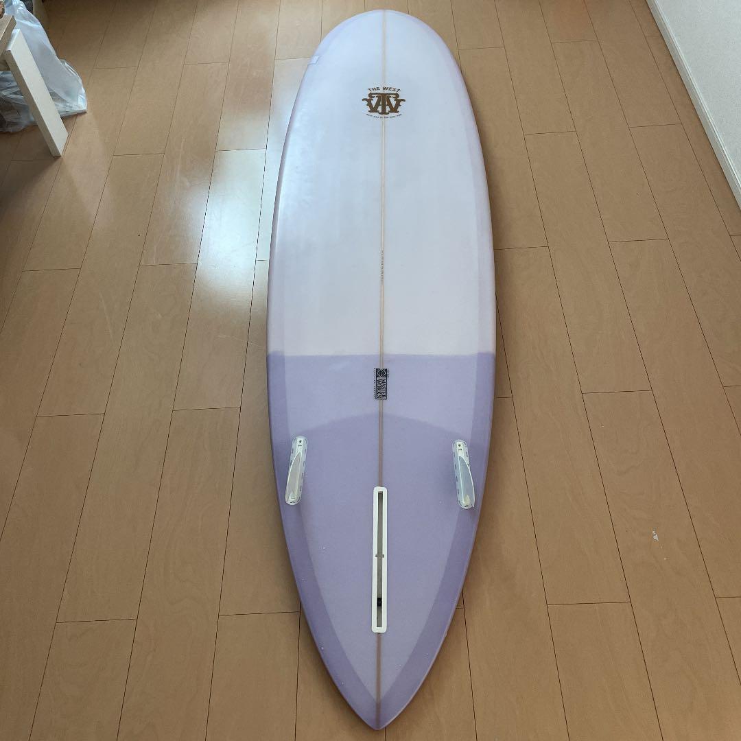 タカヒロ　7'6　ミッドレングスサーフボード