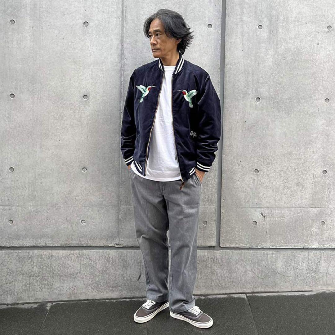 スタンダードカリフォルニア／SD Souvenir Jacket navy XL