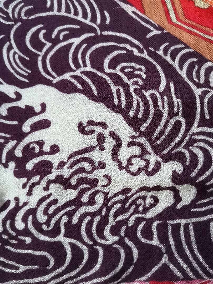 エルメス　HERMES　スカーフ　カレ　ジェアン　キモノエクスリブリス