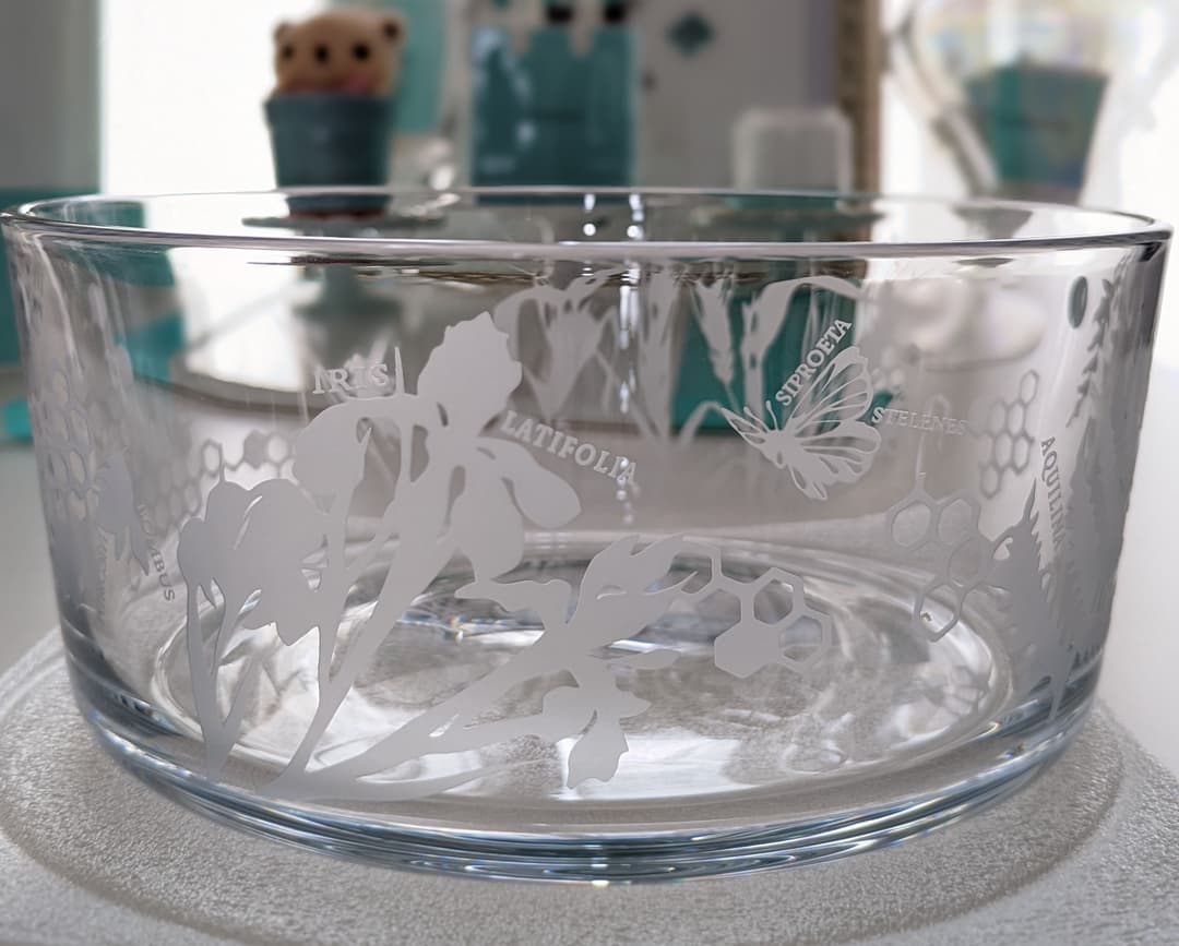 ティファニー ボウル クリスタル フローラ＆ファウナ