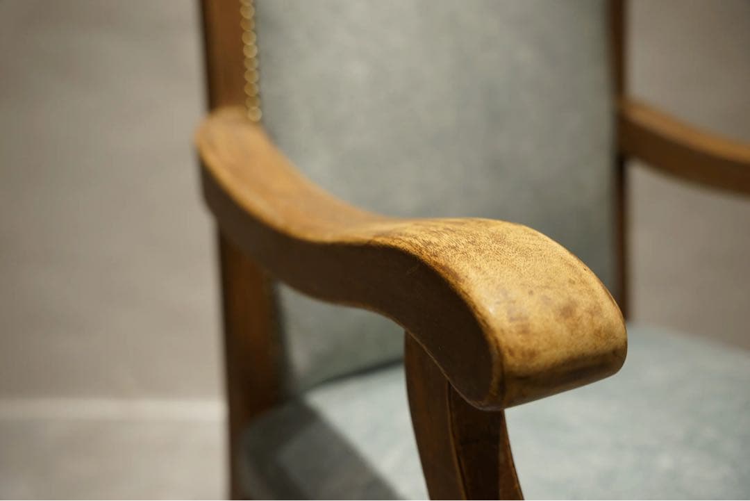 大正時代 アンティーク　ソファ　イージーチェア　1人掛けソファ