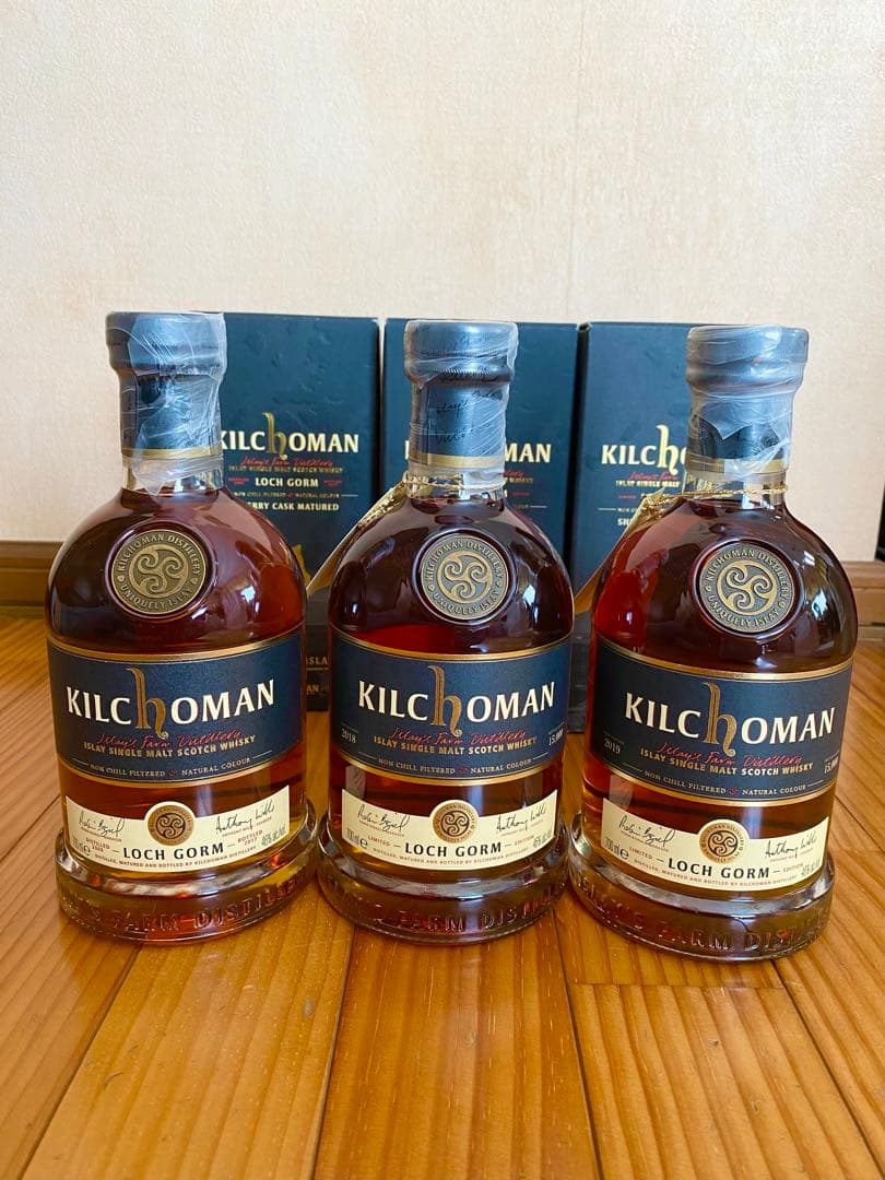 キルホーマンロッホゴルム2017、2018、2019リリース3本セット