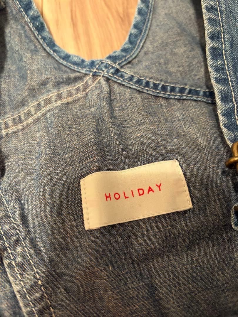 【新品未使用】 HOLIDAY BIG DENIM OVERALL