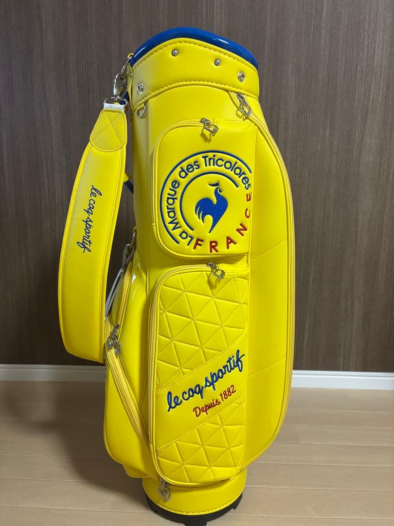 le coq sportif キャディバッグ イエロー レディース