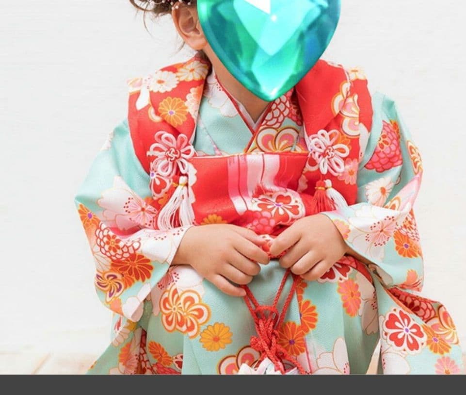 七五三　着物　3歳　女の子　9点フルセット