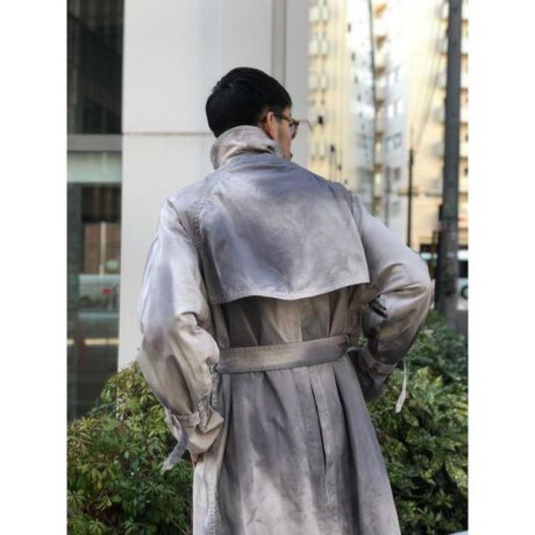 未使用品　ヨークSPRAY PRINTED TRENCH SP
