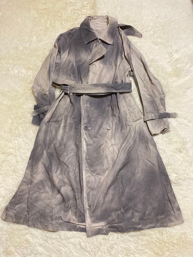 未使用品　ヨークSPRAY PRINTED TRENCH SP