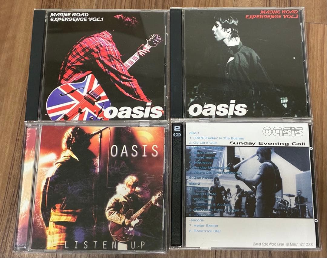 oasis Bootleg CDコレクション 9点セット