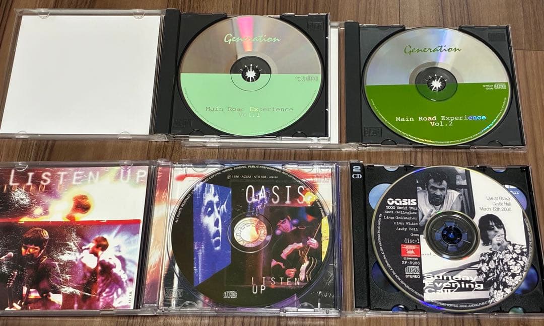 oasis Bootleg CDコレクション 9点セット
