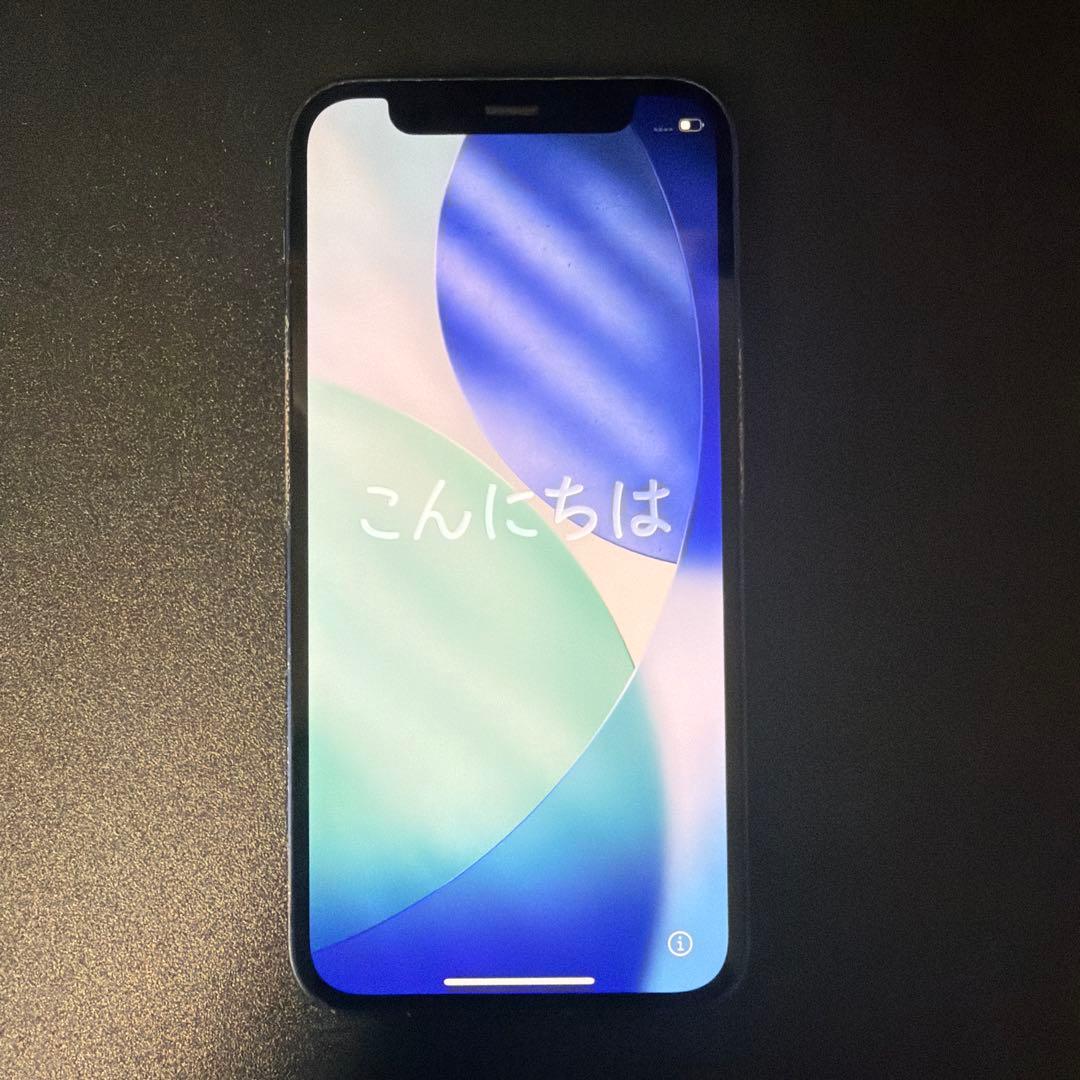 nonmgiPhone 12 mini ブルー／イヤホン変換アダプター付き