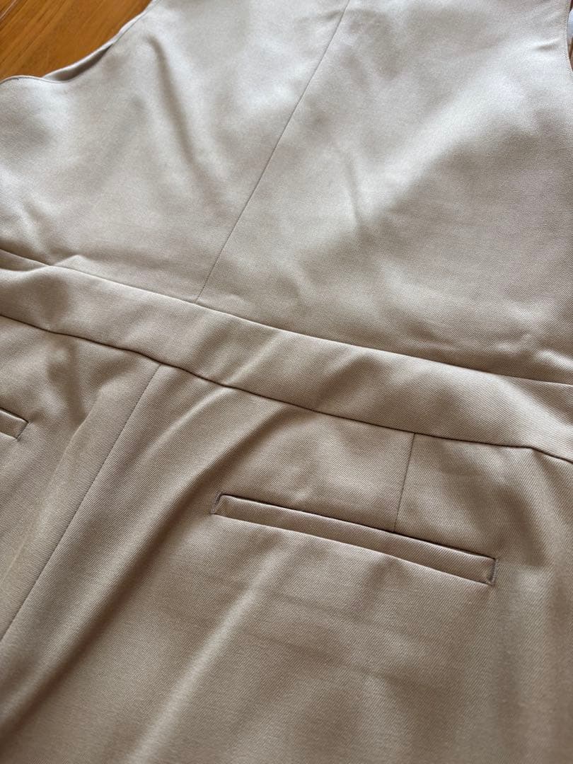 美品☆ドゥロワー2025FALL2 ノースリーブジャンプスーツ（サロペット）