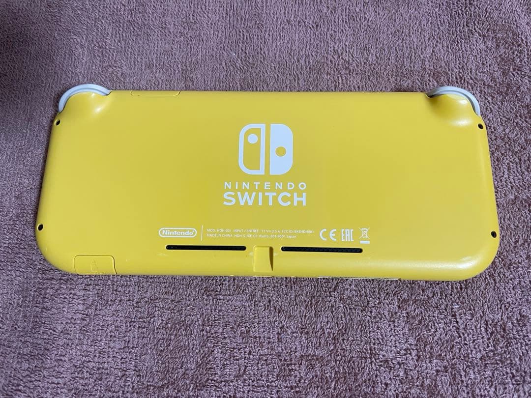 Nintendo Switch Lite イエロー 本体 訳あり