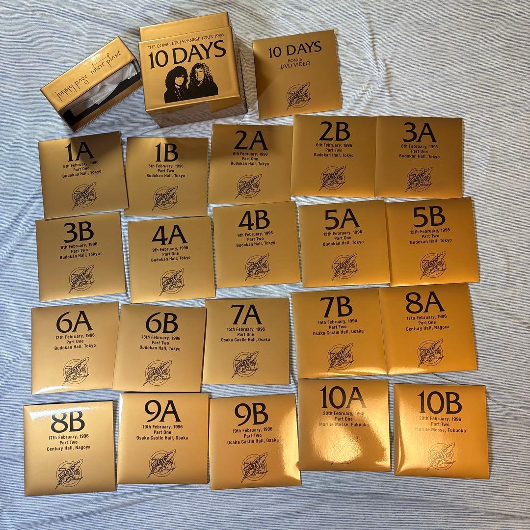 ぺイジー&プラント　1996年日本ツアーDVD・CD【新品未使用】46