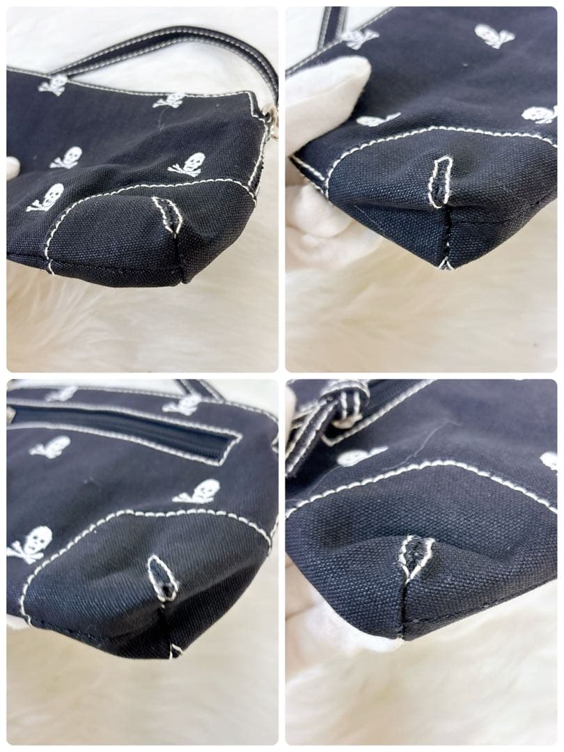 希少美品✨ラルフローレン　ラグビー　トート　スカル　A4 ミニポーチ　廃盤品