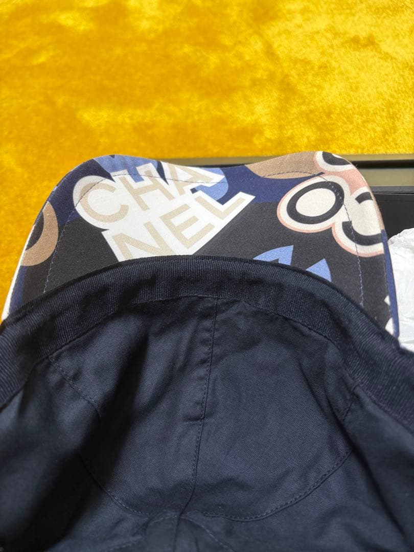 CHANEL ロゴプリント レア キャップ