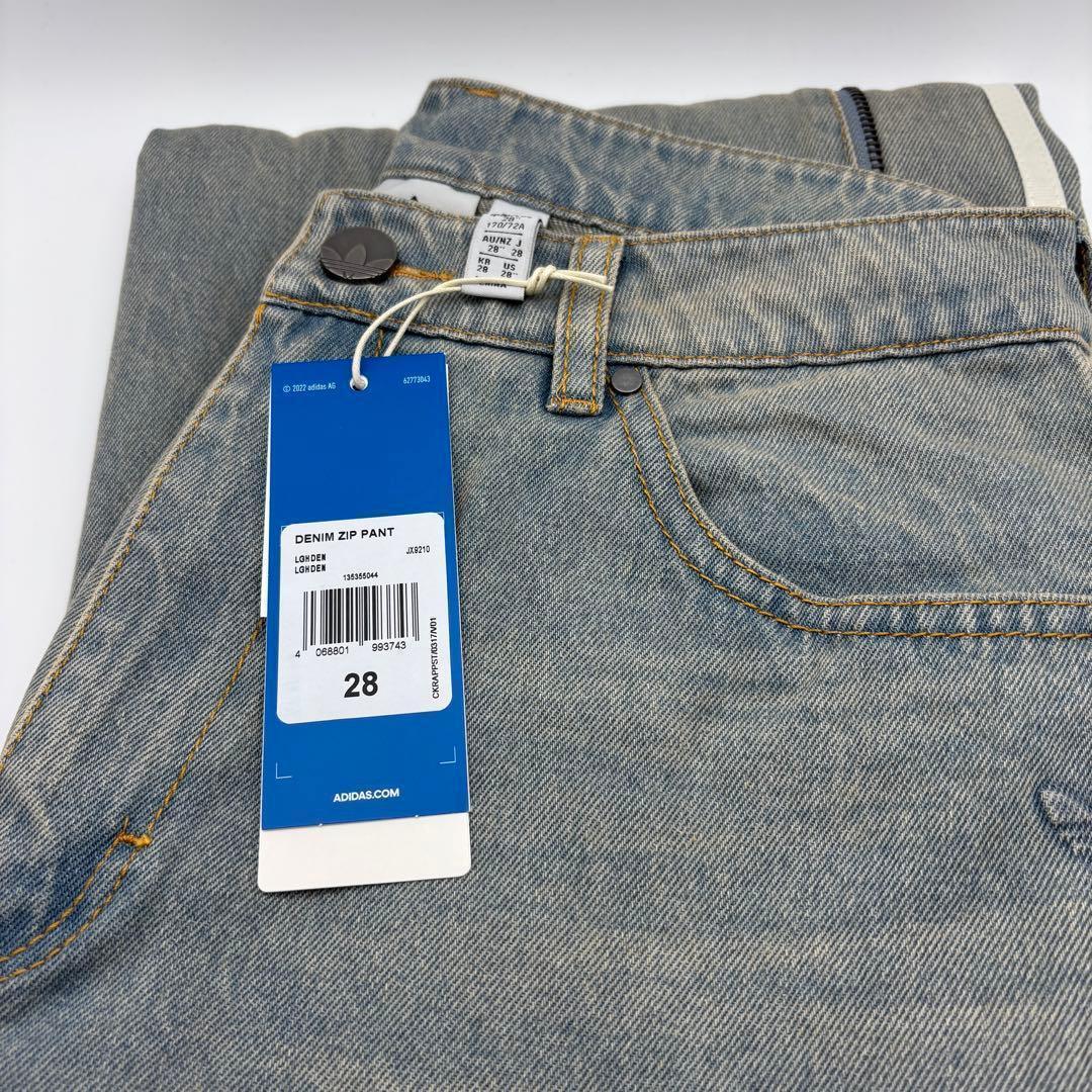 【adidas】デニムパンツ　JX9210 denim zip pant 28