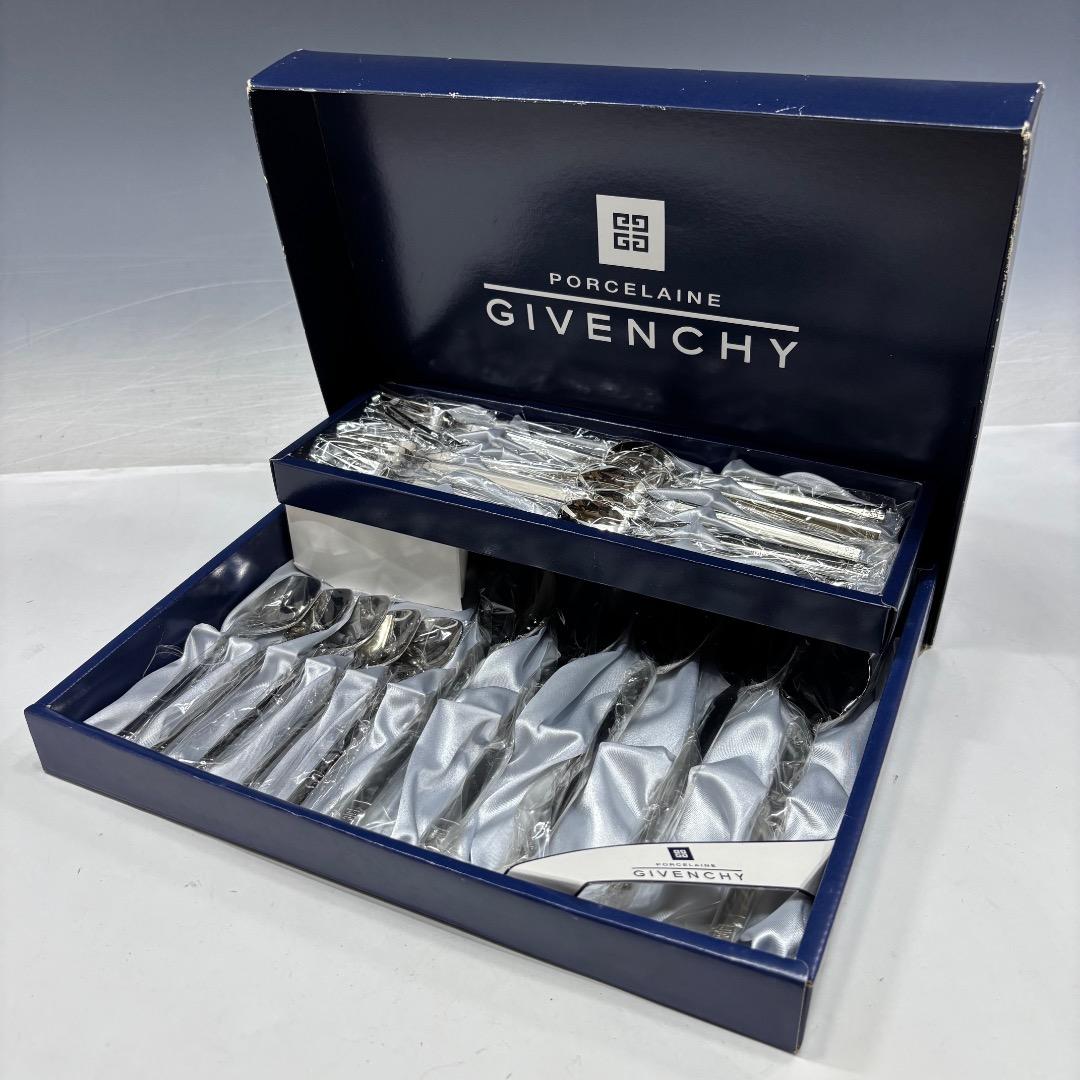 未使用【ジバンシィ本物】カトラリーセット/4種×5本/18-8オールステンレス