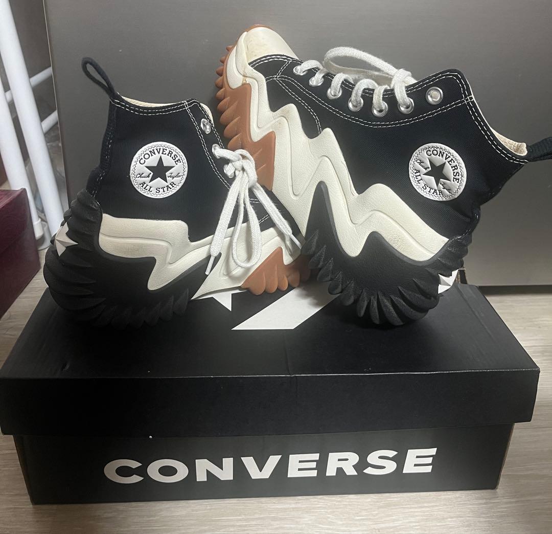 コンバース ランスターモーション ハイカット　ブラック