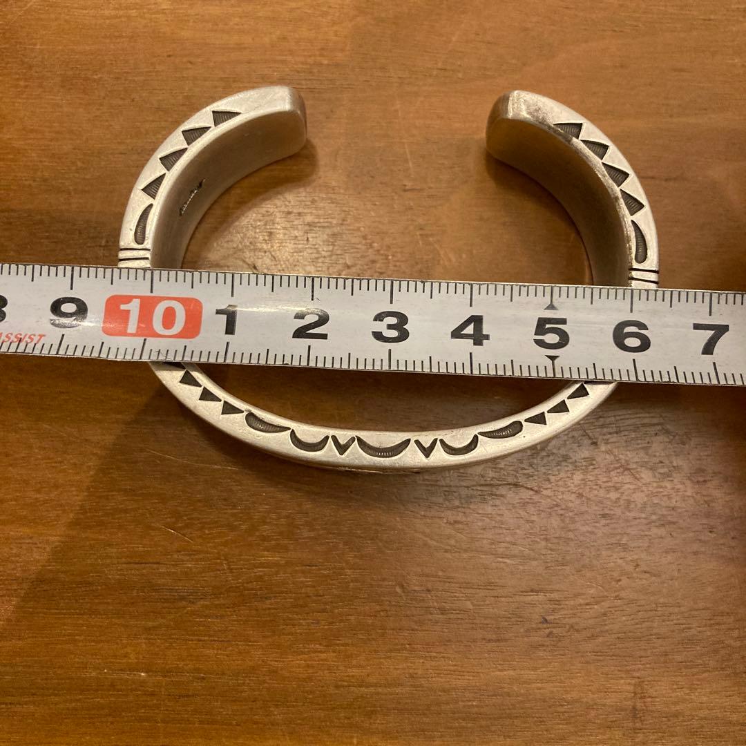 故トーマスカーティス　バングル　インディアンジュエリー　シルバー　ジェニファー