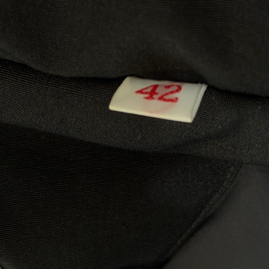 DANTON ダウンジャケット　タッサー　ラクーンファー　大きいサイズ　XL