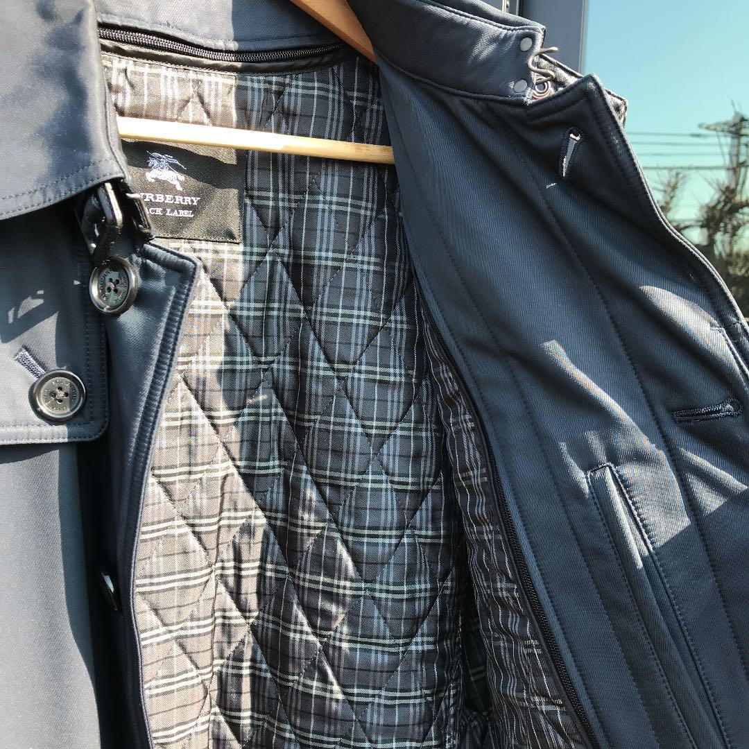 【やくちゃん】 【お値下げ中】バーバリーブラックレーベル　ビジネス用コート
