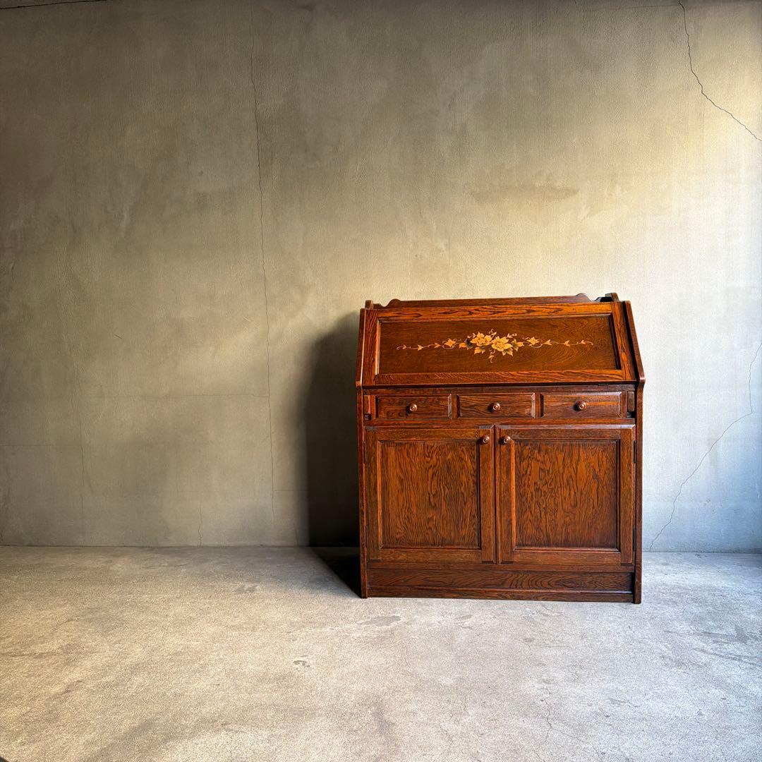 美品　三越　Brugge ブルージュ　ライティングデスク　ライティングビューロー