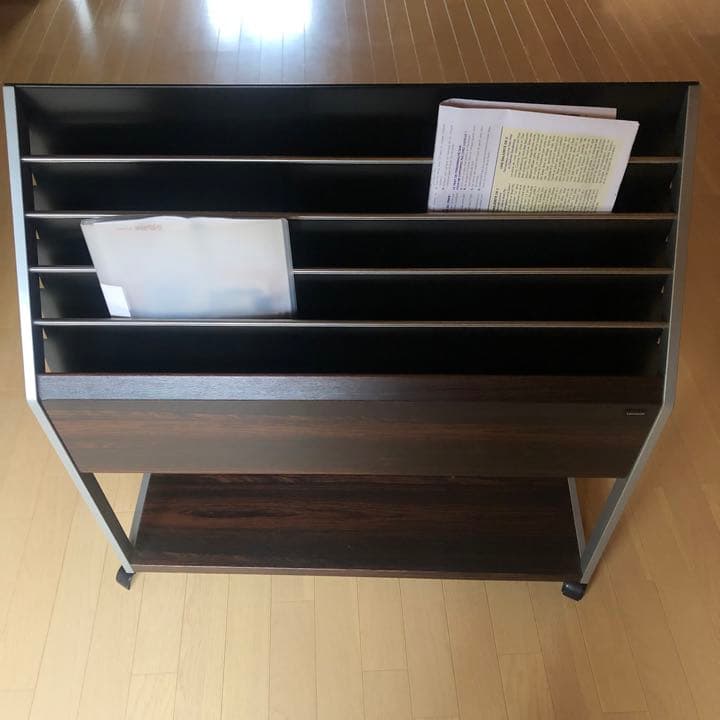 UCHIDA 雑誌ラック5列段 事務所用品