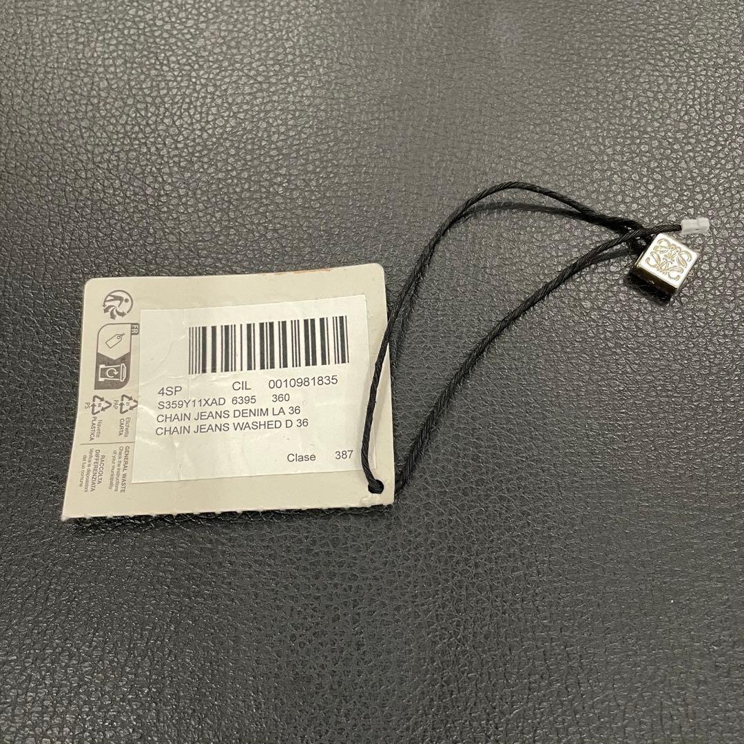 LOEWE ロエベ デニム デニムパンツ チェーン ジーンズ