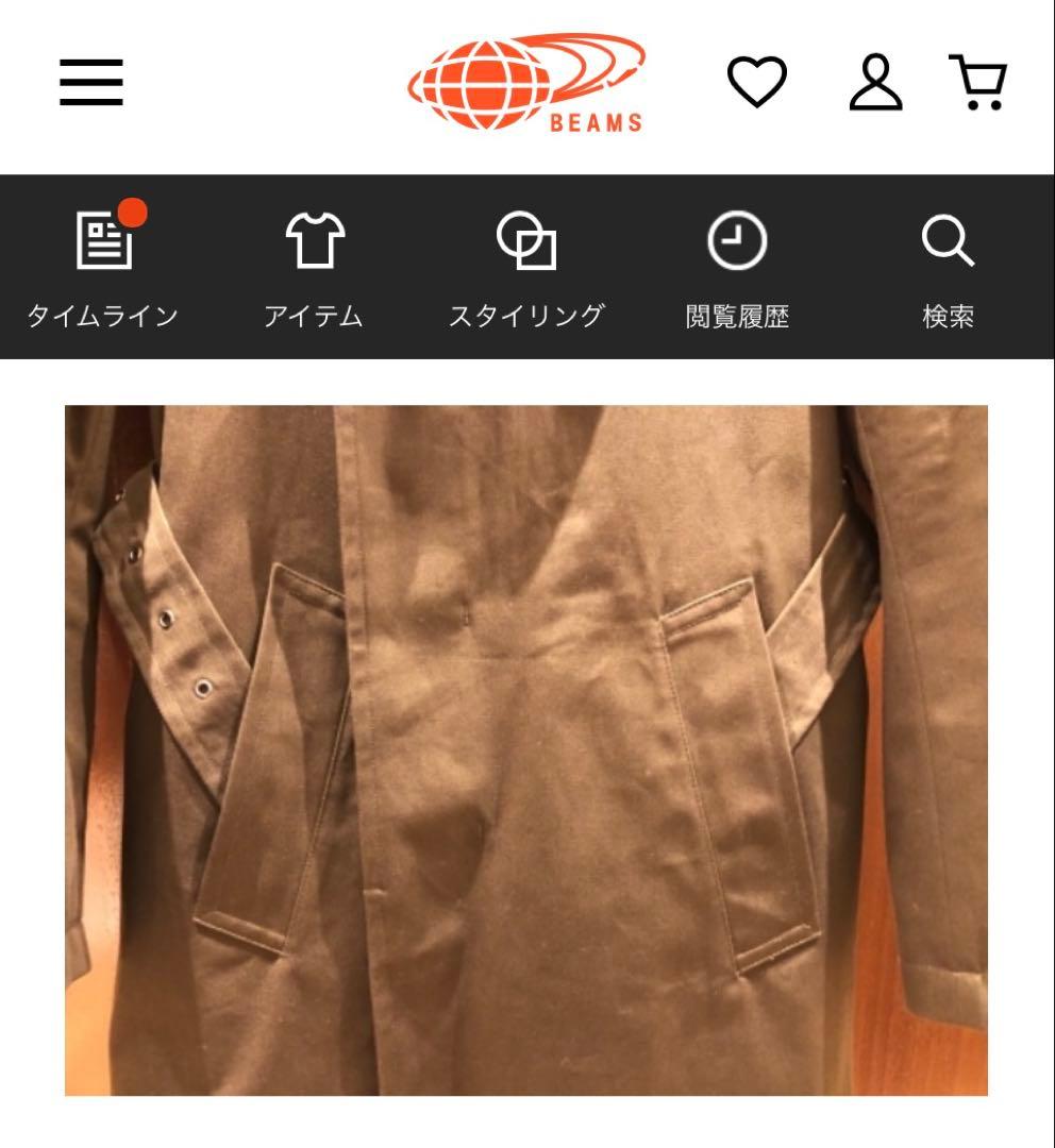 Sealup × BEAMS F / タイロッケンコート 44