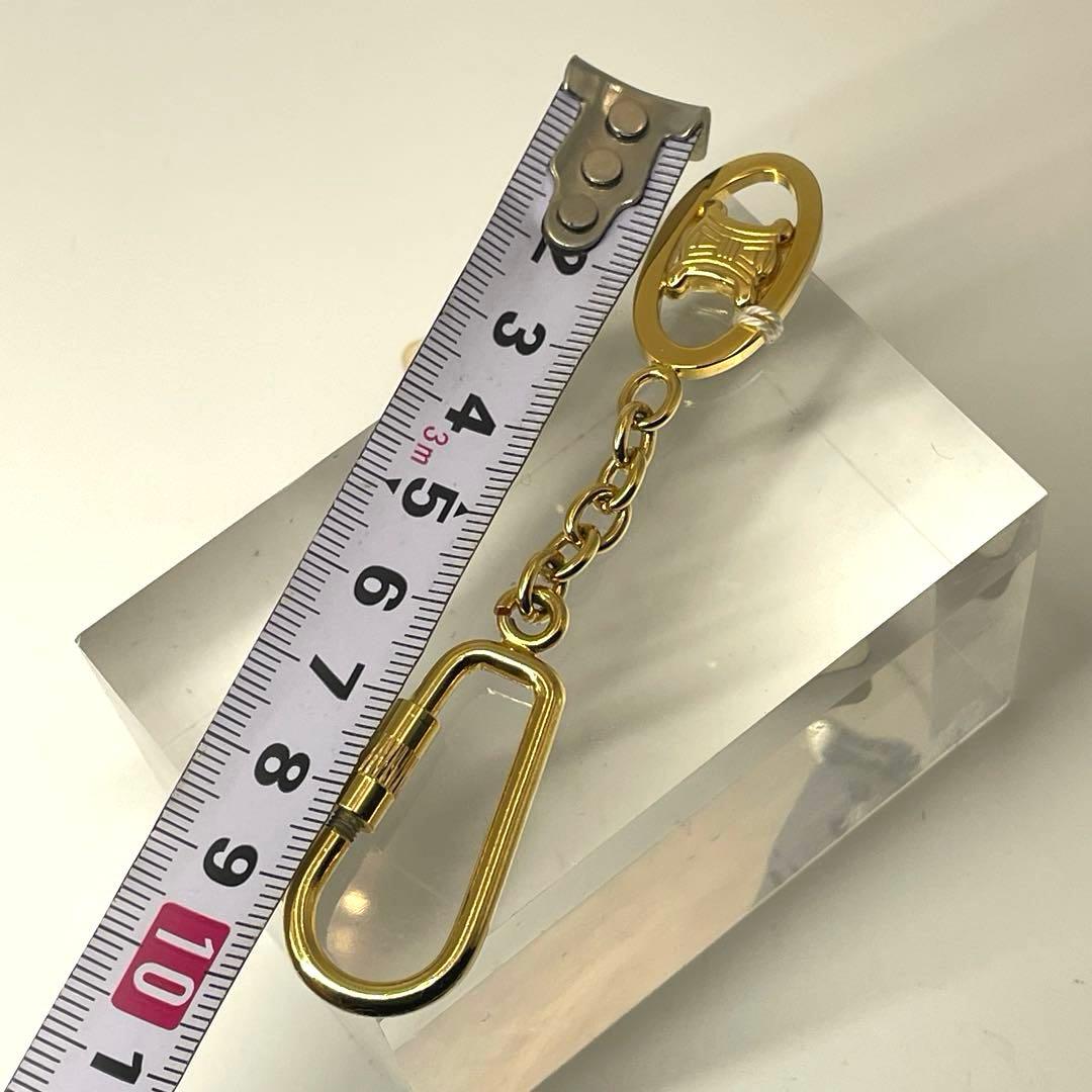 専用❗️CÉLINE トリオンフ ゴールド キーホルダー 新品未使用／保存状態良好